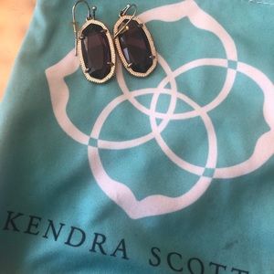 Kendra Scott Lee Amethyst drop earrings